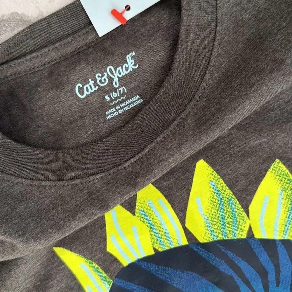 CAT & JACK Boys Dinosaur T Shirt